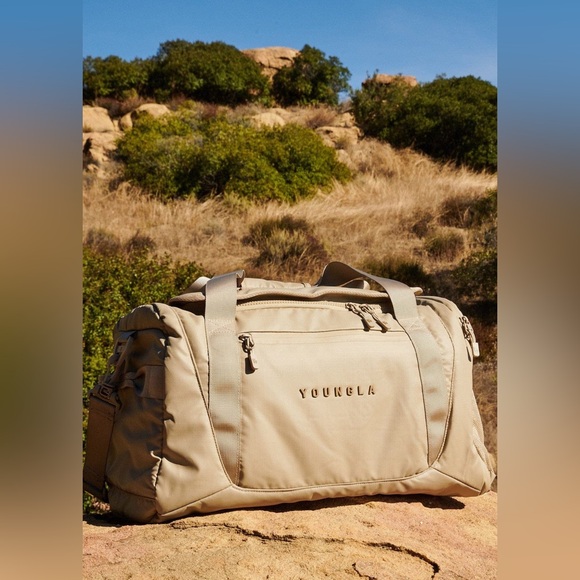 YoungLA Other - YoungLA Beige Duffel Bag for Men